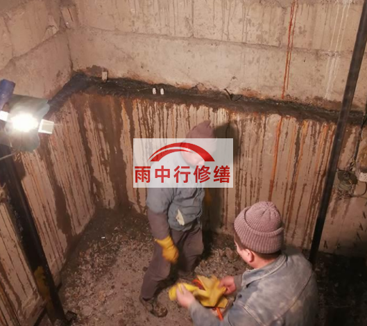 阿里电梯井堵漏新工艺